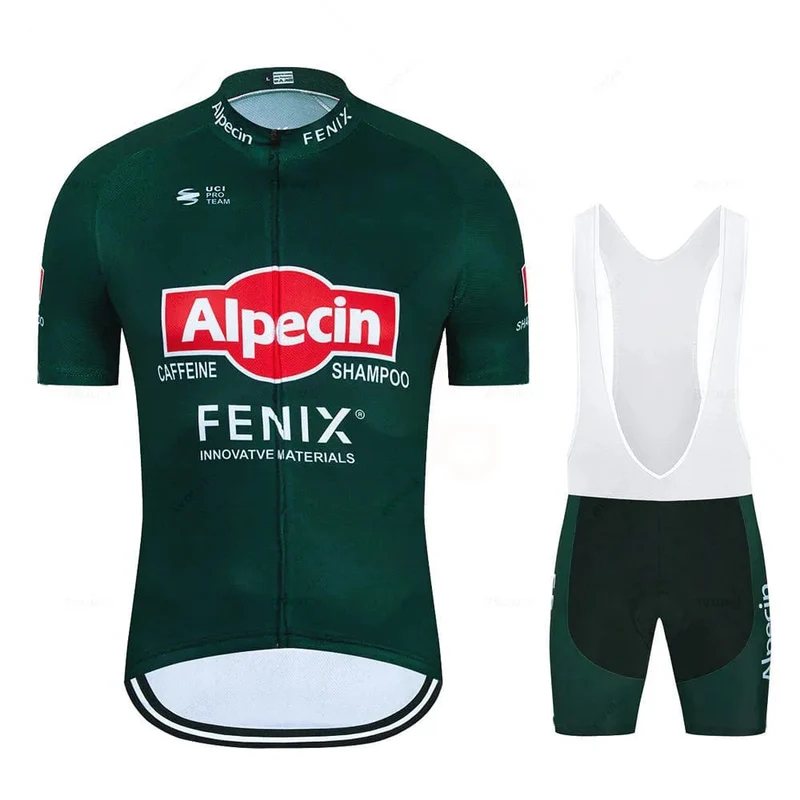2023 Alpecin Fenix ​​Radfahren Jersey Set männer Rennrad Shirts Anzug Fahrrad Bib Shorts MTB Tragen Maillot Culotte Radfahren Kleidung