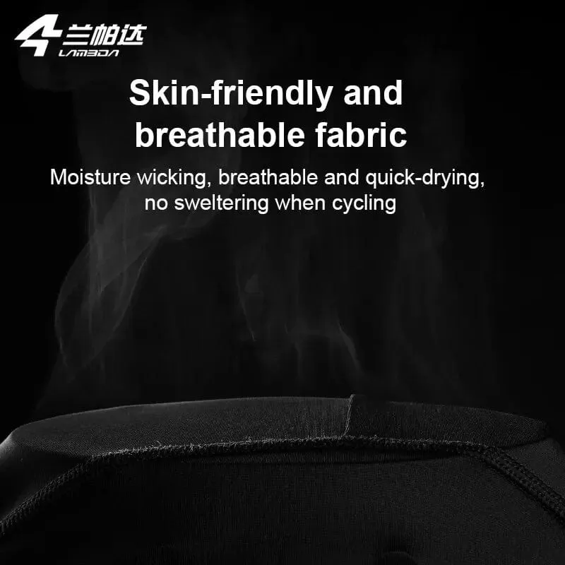LAMEDA Fahrradhose Herren PRO Bike Lange Hose Coole atmungsaktive Radsport-Trägerhose Quick Dry Bike MTB Ride Enge Hose