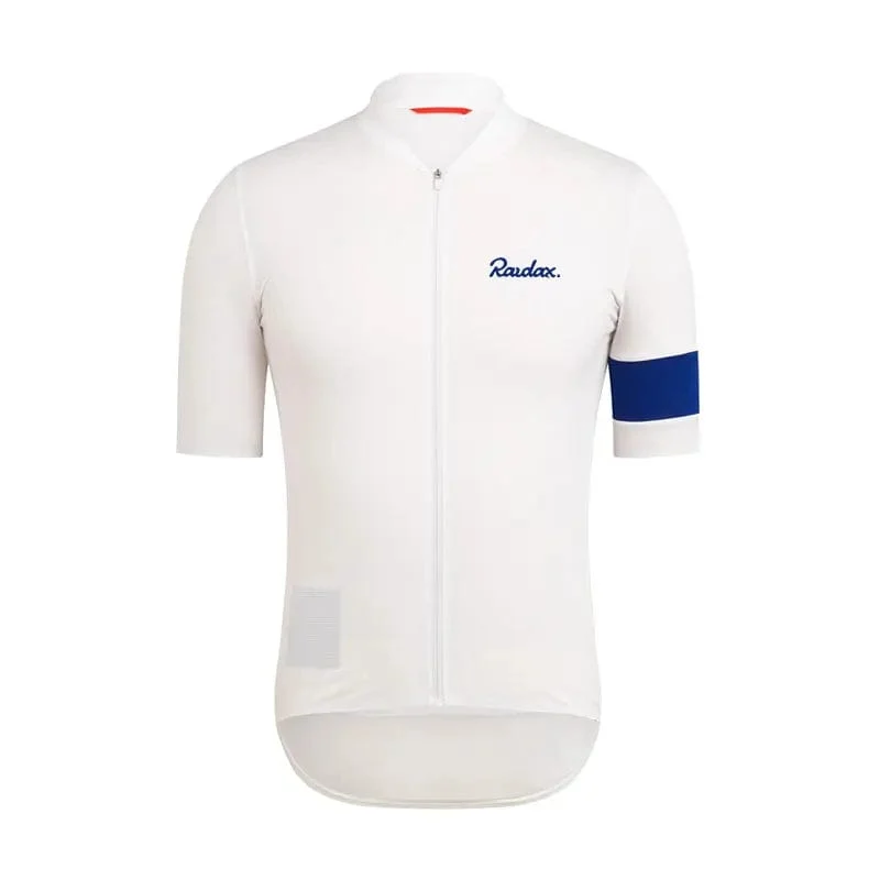 Raudax 2024 Männer Kurzarm Jersey Sets Ropa Ciclismo Hombre Sommer Radfahren Kleidung Triathlon Trägerhose Anzug Fahrrad Uniform