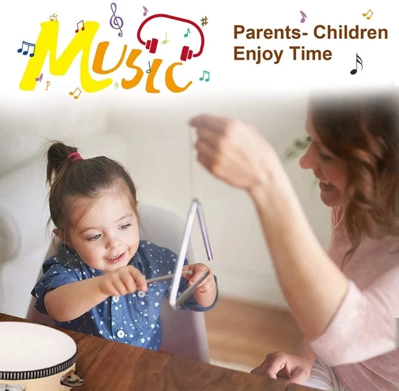 Baby-Musikspielzeug, pädagogisches Lernspielzeug, Musikinstrument, Kinderspiel, Montessori-Holzrassel, Neugeborenenspielzeug, 0–12 Monate