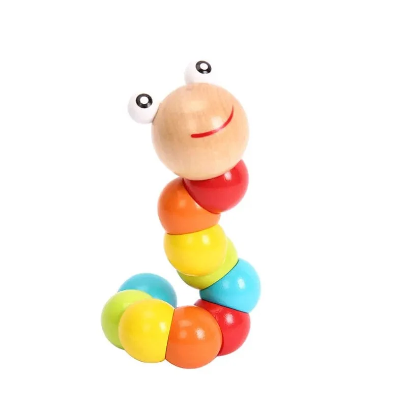 Baby-Musikspielzeug, pädagogisches Lernspielzeug, Musikinstrument, Kinderspiel, Montessori-Holzrassel, Neugeborenenspielzeug, 0–12 Monate
