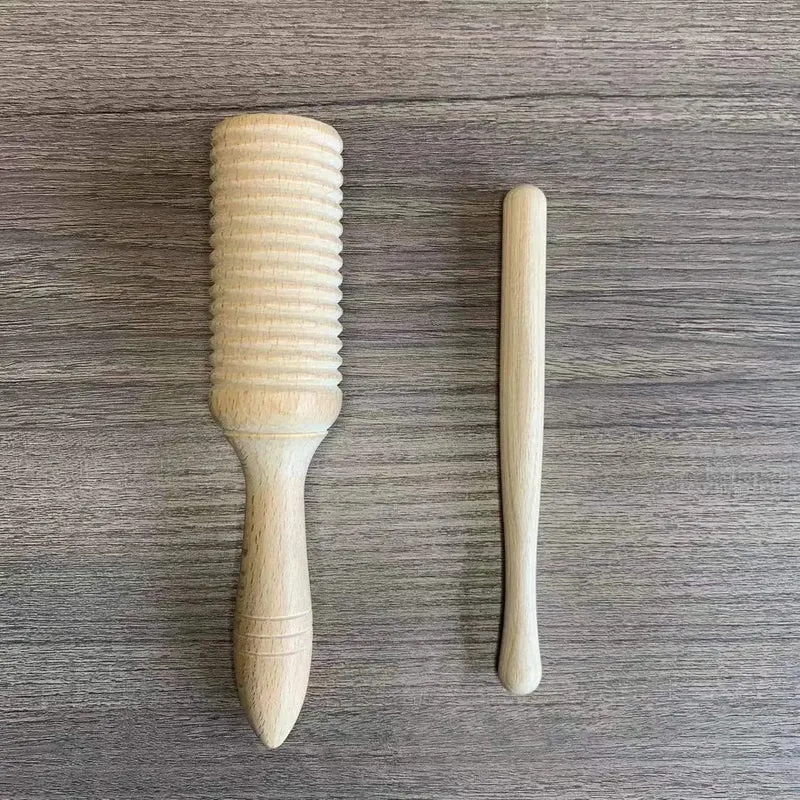 Baby-Musikspielzeug, pädagogisches Lernspielzeug, Musikinstrument, Kinderspiel, Montessori-Holzrassel, Neugeborenenspielzeug, 0–12 Monate