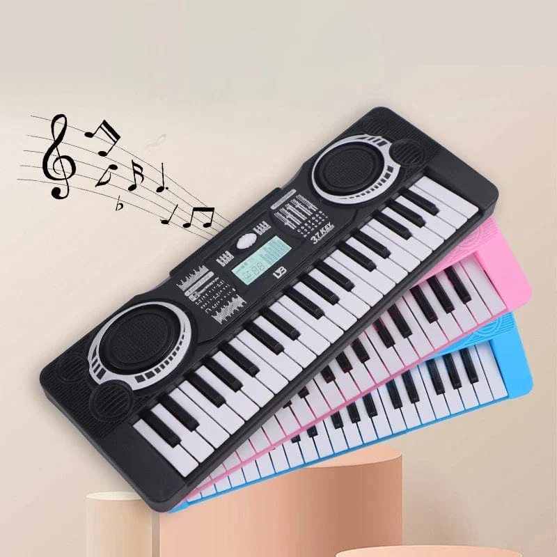 Tragbares digitales Keyboard mit 37 Tasten, LED-Anzeige, digitales elektronisches Klavier, Musikinstrument für Kinder, pädagogisches Spielzeug