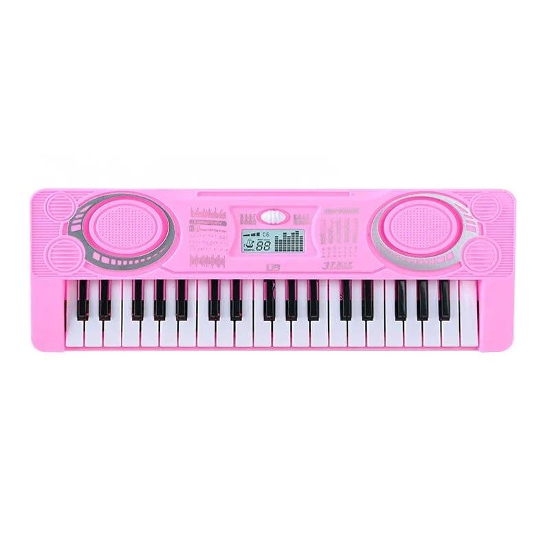 Tragbares digitales Keyboard mit 37 Tasten, LED-Anzeige, digitales elektronisches Klavier, Musikinstrument für Kinder, pädagogisches Spielzeug