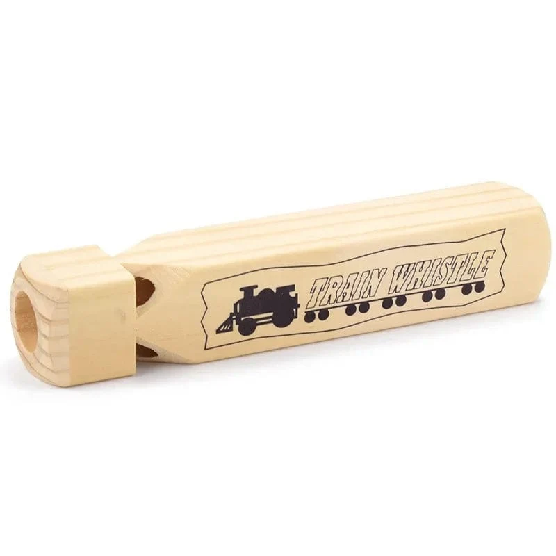 Kinder Holz Zug Pfeife Musik Baby Lehre Holz Spielzeug Musikinstrument Pädagogisches Lernspielzeug für Kinder Geschenke