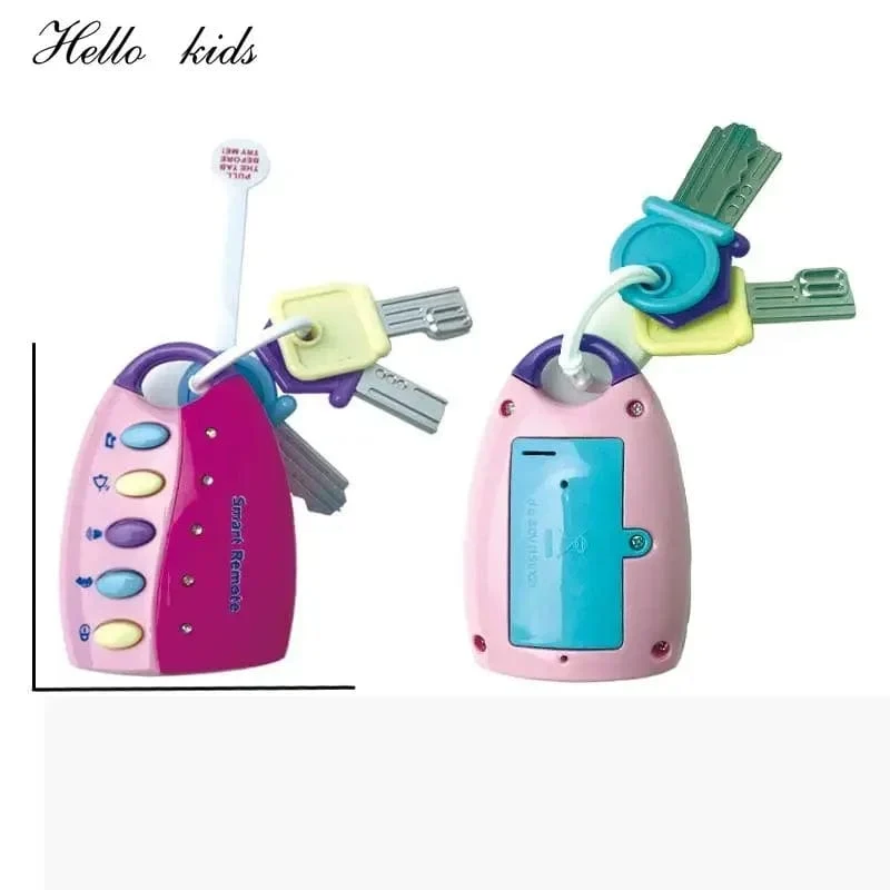 Baby Spielzeug Musical Auto Schlüssel Vocal Smart Remote Auto Stimmen Pretend Spielen Pädagogisches Spielzeug Für Kinder Baby Musik Spielzeug