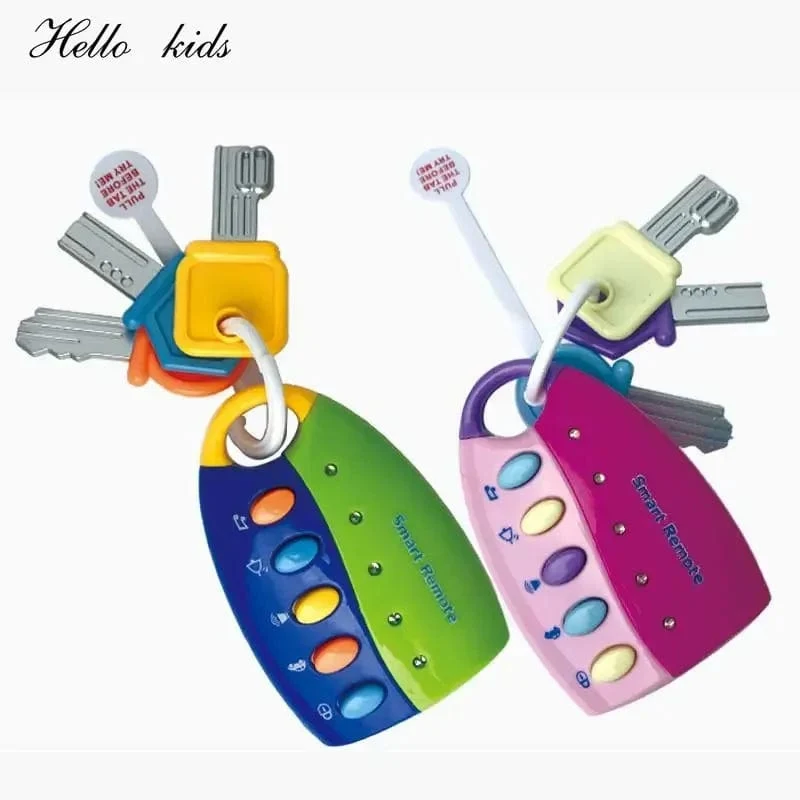 Baby Spielzeug Musical Auto Schlüssel Vocal Smart Remote Auto Stimmen Pretend Spielen Pädagogisches Spielzeug Für Kinder Baby Musik Spielzeug
