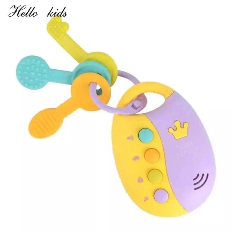 Baby Spielzeug Musical Auto Schlüssel Vocal Smart Remote Auto Stimmen Pretend Spielen Pädagogisches Spielzeug Für Kinder Baby Musik Spielzeug