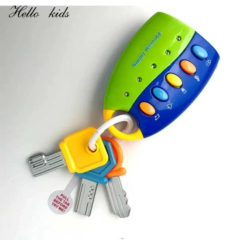 Baby Spielzeug Musical Auto Schlüssel Vocal Smart Remote Auto Stimmen Pretend Spielen Pädagogisches Spielzeug Für Kinder Baby Musik Spielzeug