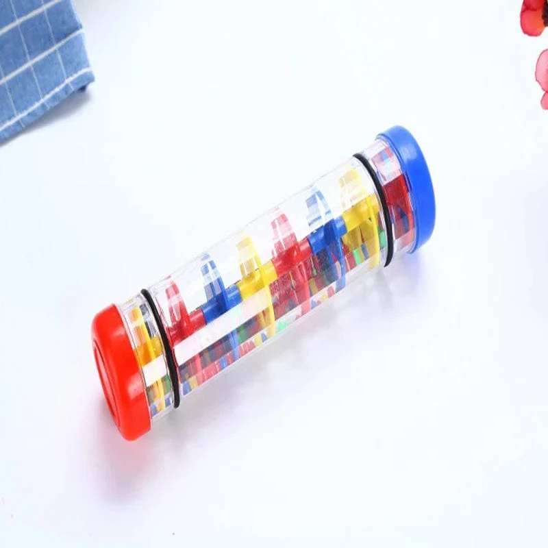 Rainmaker Babyspielzeug Regenstab Musikspielzeug für Babys im Alter von 1 2 3 Jahren Handschüttler Rasselspielzeug Lerninstrument Spielzeug für Kinder