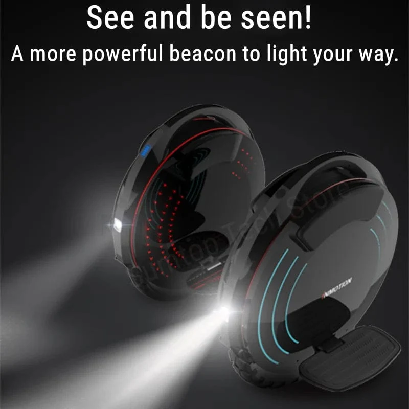 EU Lager INMOTION V10F Einrad 84V 960Wh Batterie 2000W Motor 40km/h Höchstgeschwindigkeit APP Led Licht Selbst Balance Smart V10F EUC E-rad