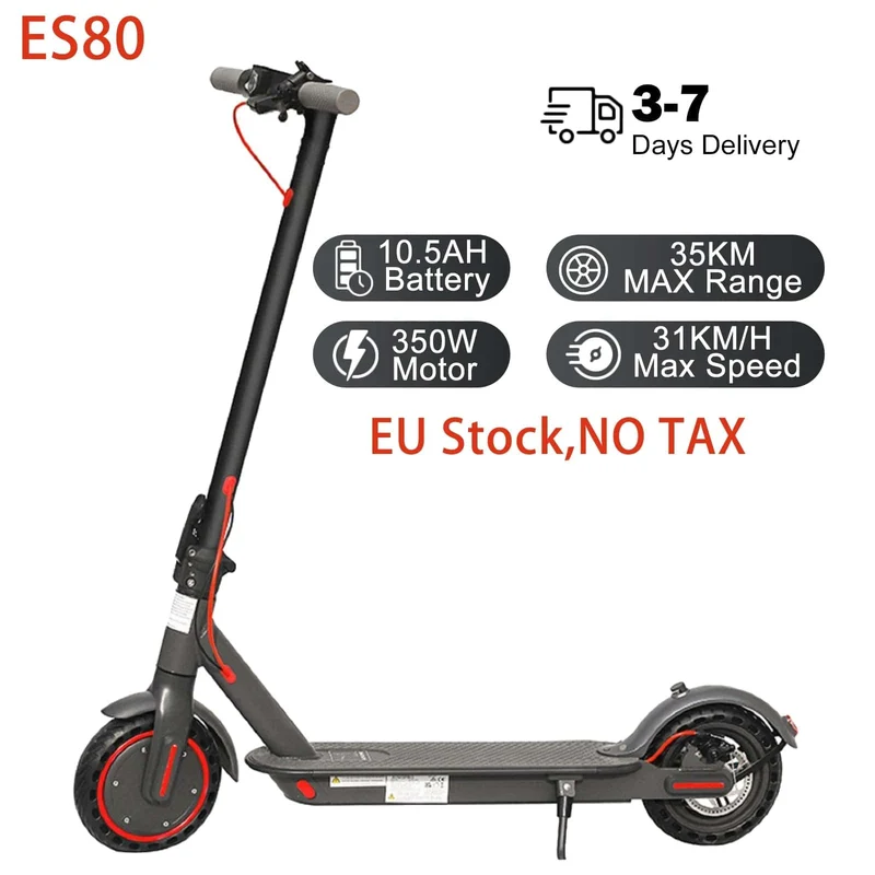 AOVOPRO Elektroroller mit 350/1000 W Motor, 35 km/h Höchstgeschwindigkeit, E-Scooter, 8.5/10 Zoll Reifen, Elektro-Tretroller, 45 km, Roller für Erwachsene