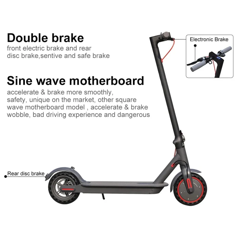 AOVOPRO 350W Elektroroller 31KM/H 8.5 Zoll Reifen Elektro Tretroller 7.5/7.8 AH Erwachsene Smart APP Escooter Kostenloser Versand
