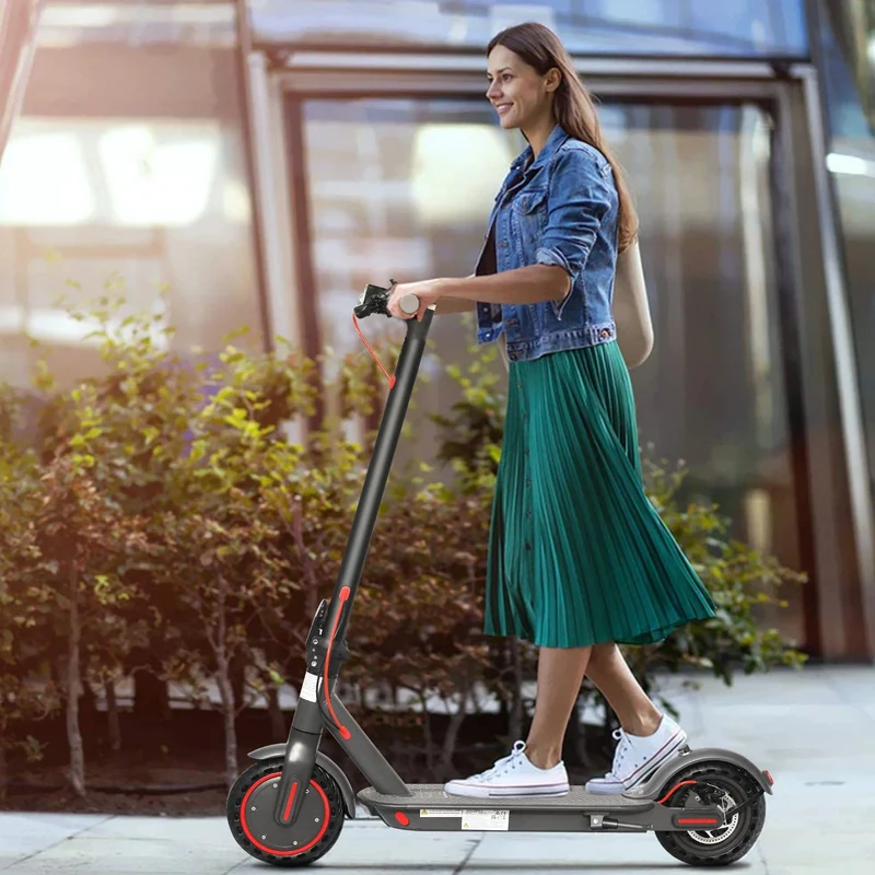 JUICEASE Elektroroller 1000 W/350 W Leistungsstarker Motor 7.5/14.5 Ah Akku Faltbarer Escooter 8.5/10 Zoll Anti-Skip-Reifen für Erwachsene