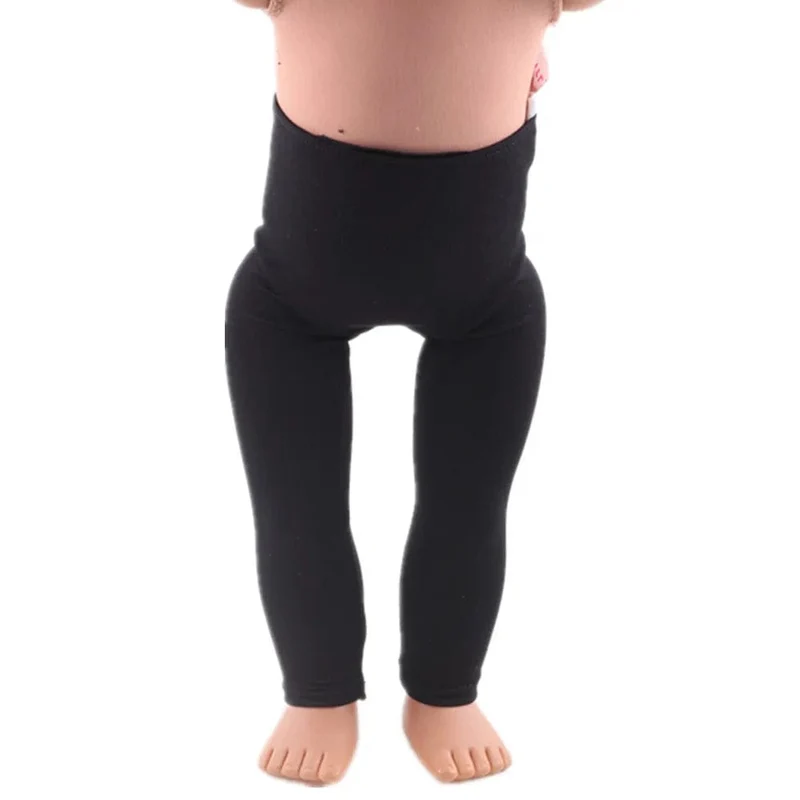 1 Set Puppe Kleidung Leggings Yoga Hosen Zubehör Fit 18 Zoll American Girl Puppe & 43 cm Neugeborenen Baby Puppe unsere Generation Kleidung
