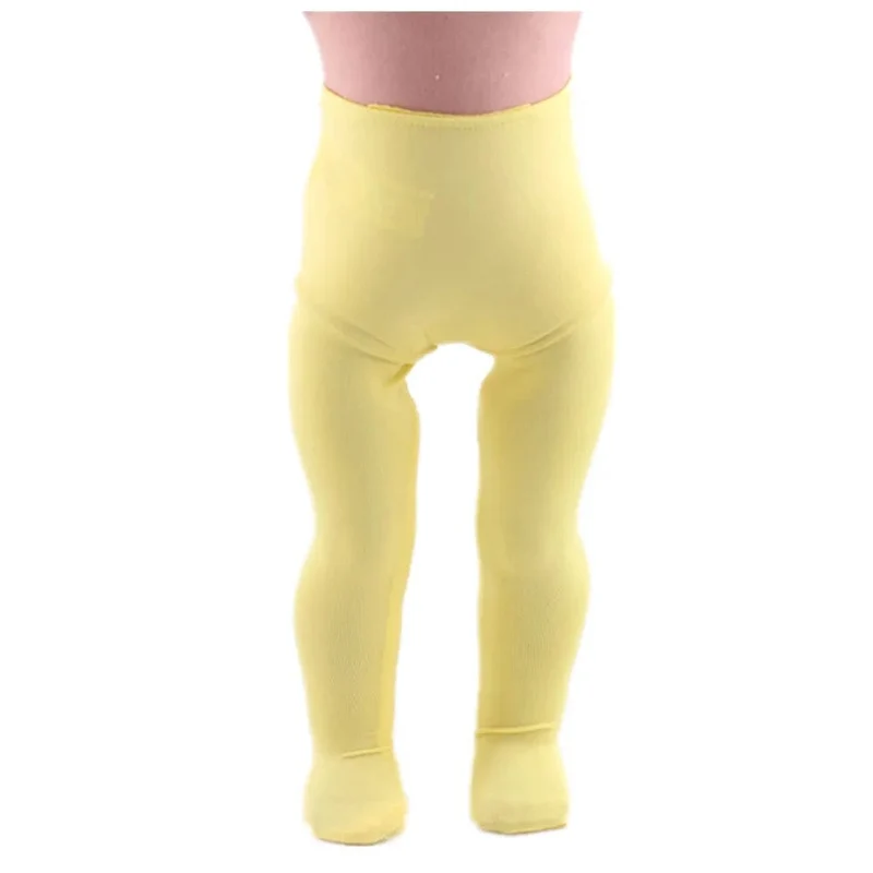 1 Set Puppe Kleidung Leggings Yoga Hosen Zubehör Fit 18 Zoll American Girl Puppe & 43 cm Neugeborenen Baby Puppe unsere Generation Kleidung