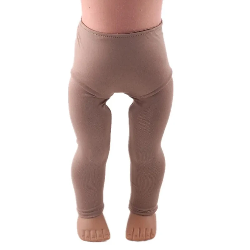 1 Set Puppe Kleidung Leggings Yoga Hosen Zubehör Fit 18 Zoll American Girl Puppe & 43 cm Neugeborenen Baby Puppe unsere Generation Kleidung