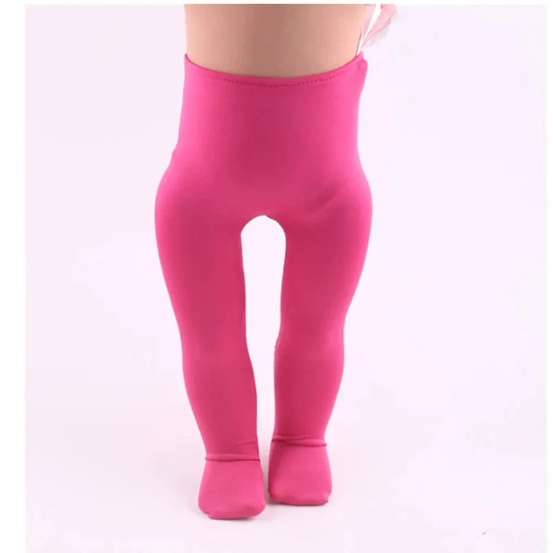 1 Set Puppe Kleidung Leggings Yoga Hosen Zubehör Fit 18 Zoll American Girl Puppe & 43 cm Neugeborenen Baby Puppe unsere Generation Kleidung