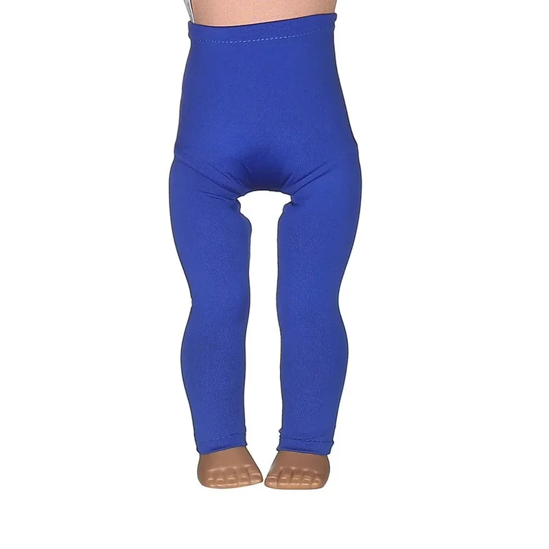 1 Set Puppe Kleidung Leggings Yoga Hosen Zubehör Fit 18 Zoll American Girl Puppe & 43 cm Neugeborenen Baby Puppe unsere Generation Kleidung