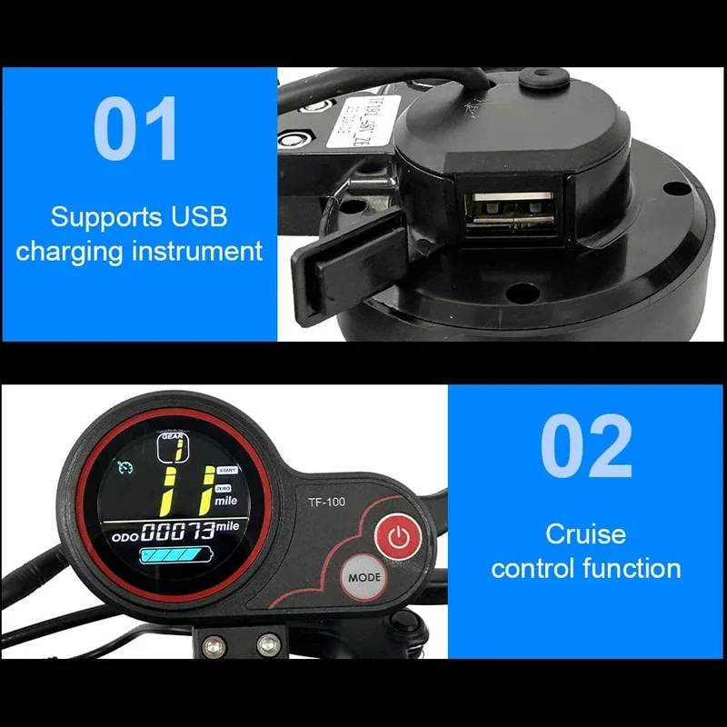 7 Tage Lieferung 800 W leistungsstarker elektrischer Tretroller, rutschfester Offroad-Reifen, 45 km/h E-Scooter, 45 km, 55 km Reichweite