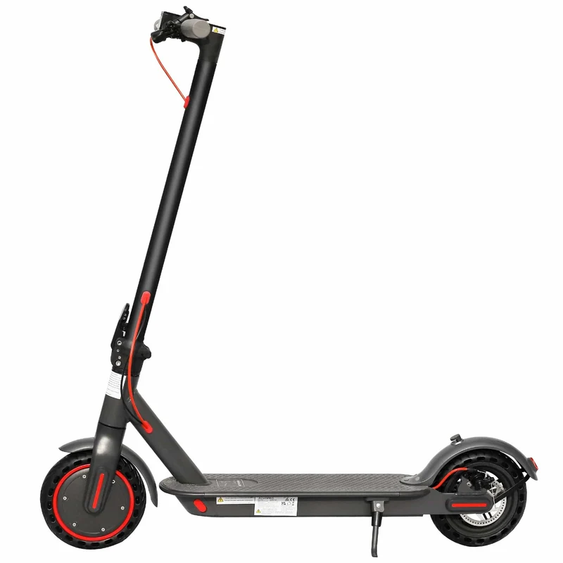 AOVOPRO ES80 M365 Elektroroller 350 W 31 km/h APP Smart Adult Scooter Stoßdämpfung Anti-Rutsch-Klapp-Elektroroller