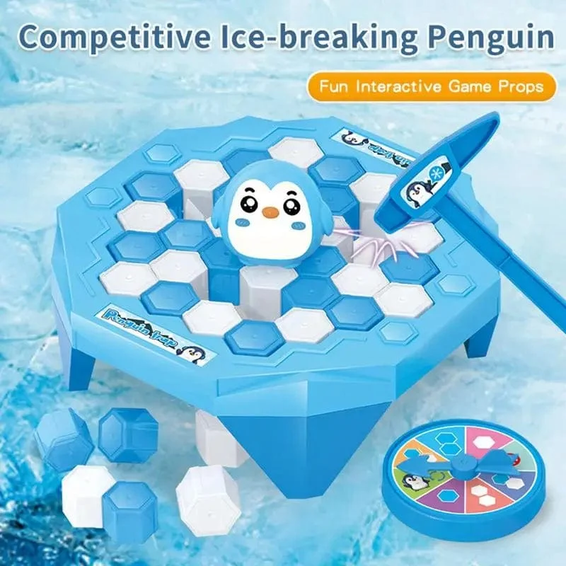 Trend Kinderspielzeug Eltern-Kind-Familienparty Speichern Pinguin Eisblockbrecher Falle Kinder Erwachsene Brettspiel Stressabbau Zappelspielzeug