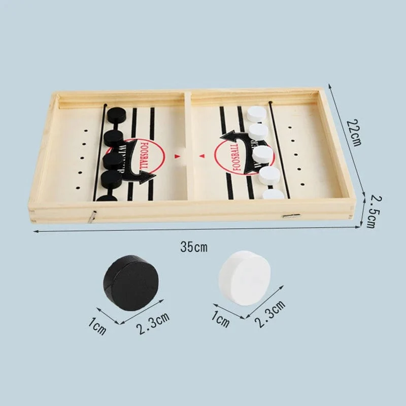 Tischhockey-Tempo-Sling-Brettspiel, schneller Gewinner, Party, Desktop-Kampfschach, Erwachsene, Eltern-Kind-Interaktion, Kinderfamilie