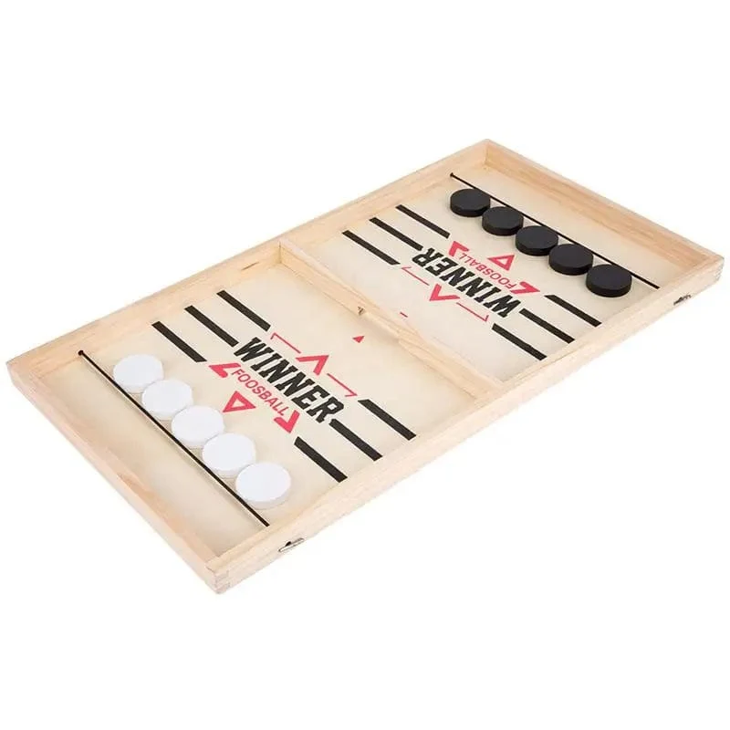 Tischhockey-Tempo-Sling-Brettspiel, schneller Gewinner, Party, Desktop-Kampfschach, Erwachsene, Eltern-Kind-Interaktion, Kinderfamilie