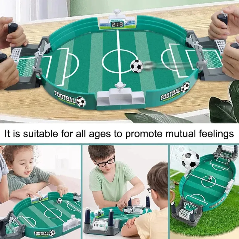 Fußballtisch für Familienfeier, Fußball-Brettspiel, Desktop, interaktives Fußballspielzeug, Kinder, Jungen, Sport, Outdoor, tragbares Spiel, Geschenk