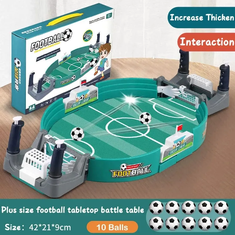 Fußballtisch für Familienfeier, Fußball-Brettspiel, Desktop, interaktives Fußballspielzeug, Kinder, Jungen, Sport, Outdoor, tragbares Spiel, Geschenk