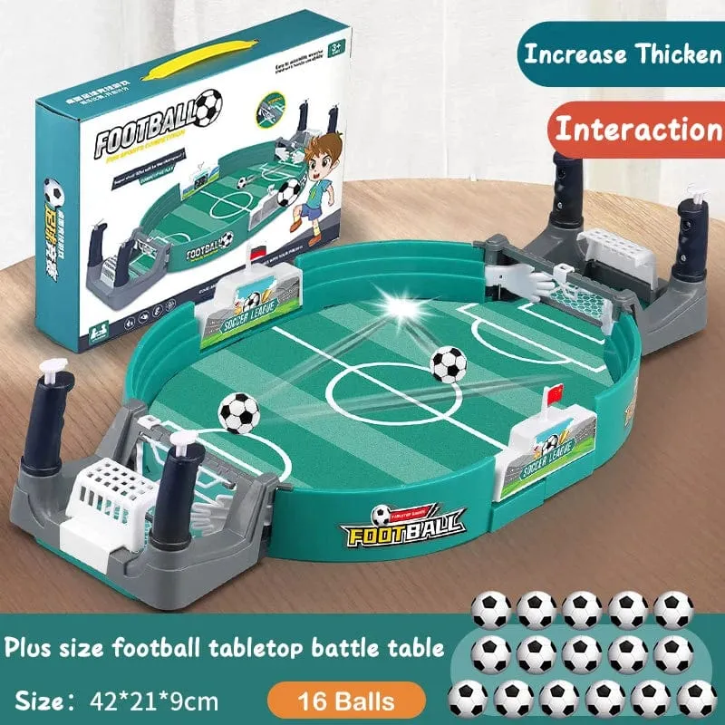 Fußballtisch für Familienfeier, Fußball-Brettspiel, Desktop, interaktives Fußballspielzeug, Kinder, Jungen, Sport, Outdoor, tragbares Spiel, Geschenk