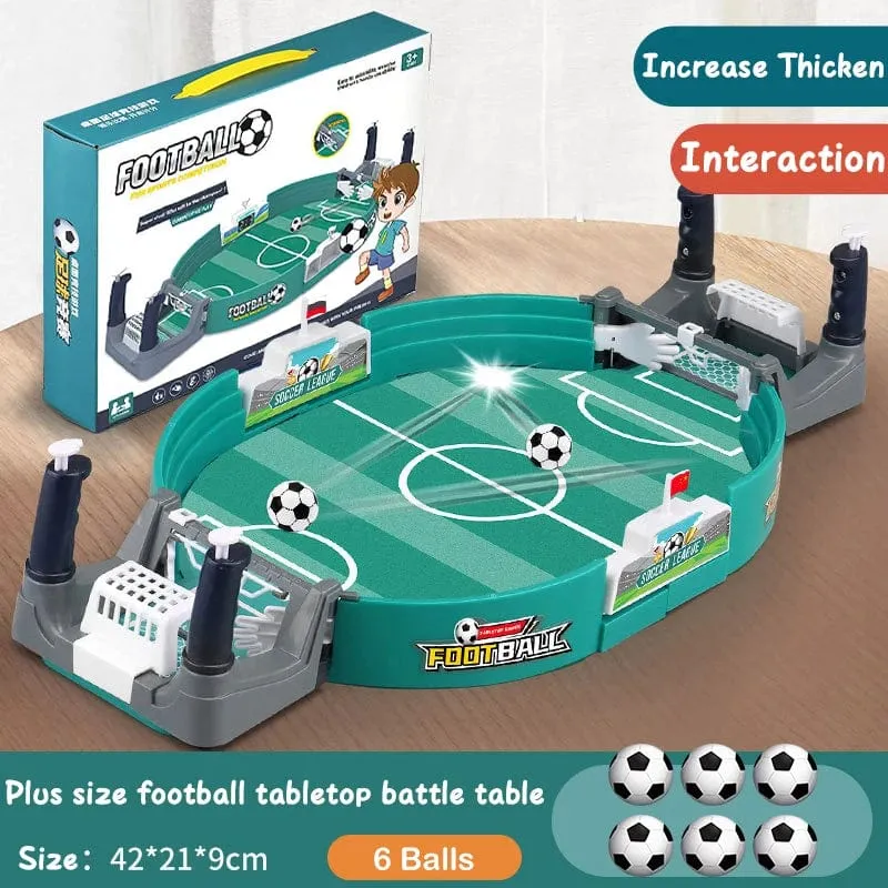 Fußballtisch für Familienfeier, Fußball-Brettspiel, Desktop, interaktives Fußballspielzeug, Kinder, Jungen, Sport, Outdoor, tragbares Spiel, Geschenk