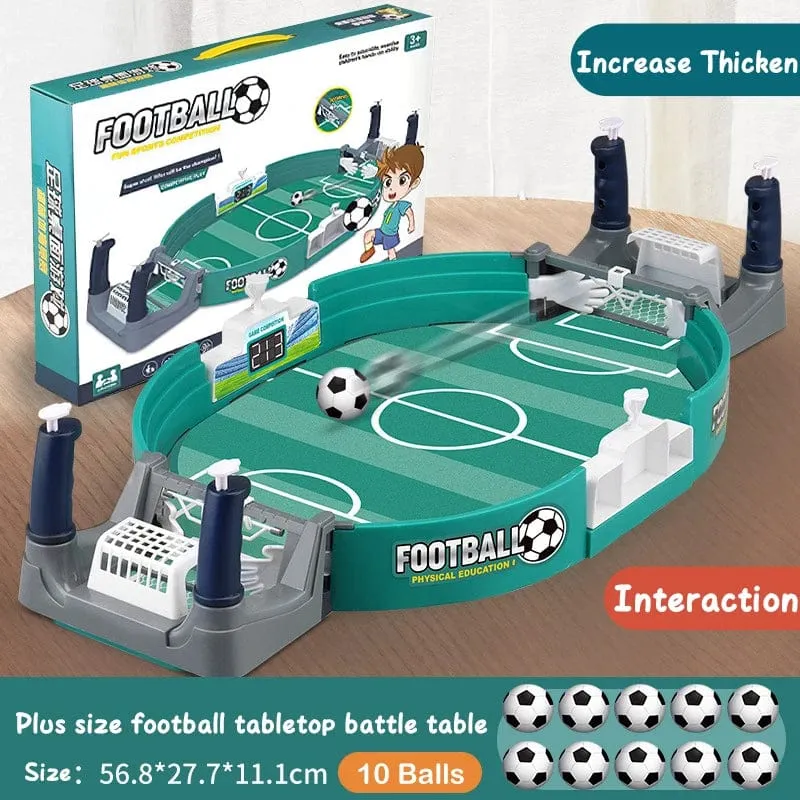 Fußballtisch für Familienfeier, Fußball-Brettspiel, Desktop, interaktives Fußballspielzeug, Kinder, Jungen, Sport, Outdoor, tragbares Spiel, Geschenk