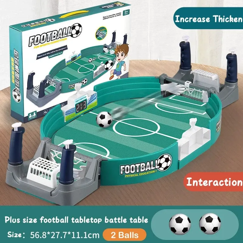 Fußballtisch für Familienfeier, Fußball-Brettspiel, Desktop, interaktives Fußballspielzeug, Kinder, Jungen, Sport, Outdoor, tragbares Spiel, Geschenk