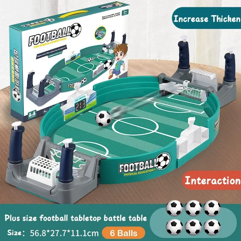 Fußballtisch für Familienfeier, Fußball-Brettspiel, Desktop, interaktives Fußballspielzeug, Kinder, Jungen, Sport, Outdoor, tragbares Spiel, Geschenk