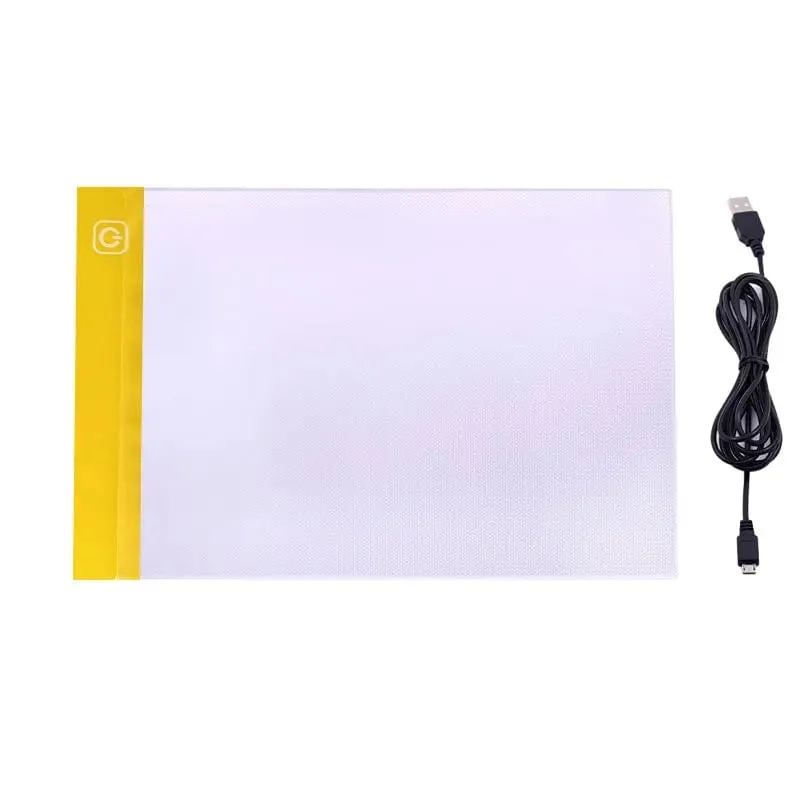 A5 LED-Zeichentablett, digitales Grafikpad, USB-LED-Lichtbox, Kopiertafel, elektronische Kunst, Grafik, Malerei, Schreibtisch