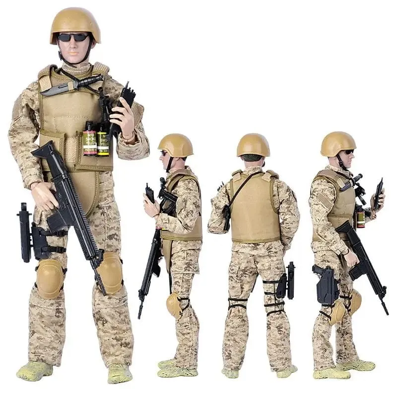 1/6 Special Forces Soldaten BJD Militär Armee Mann Action Spielzeug Figuren Set