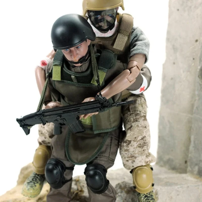 1/6 Special Forces Soldaten BJD Militär Armee Mann Action Spielzeug Figuren Set
