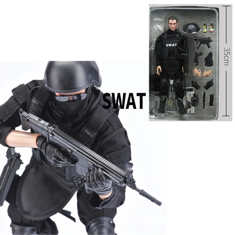 1/6 Special Forces Soldaten BJD Militär Armee Mann Action Spielzeug Figuren Set