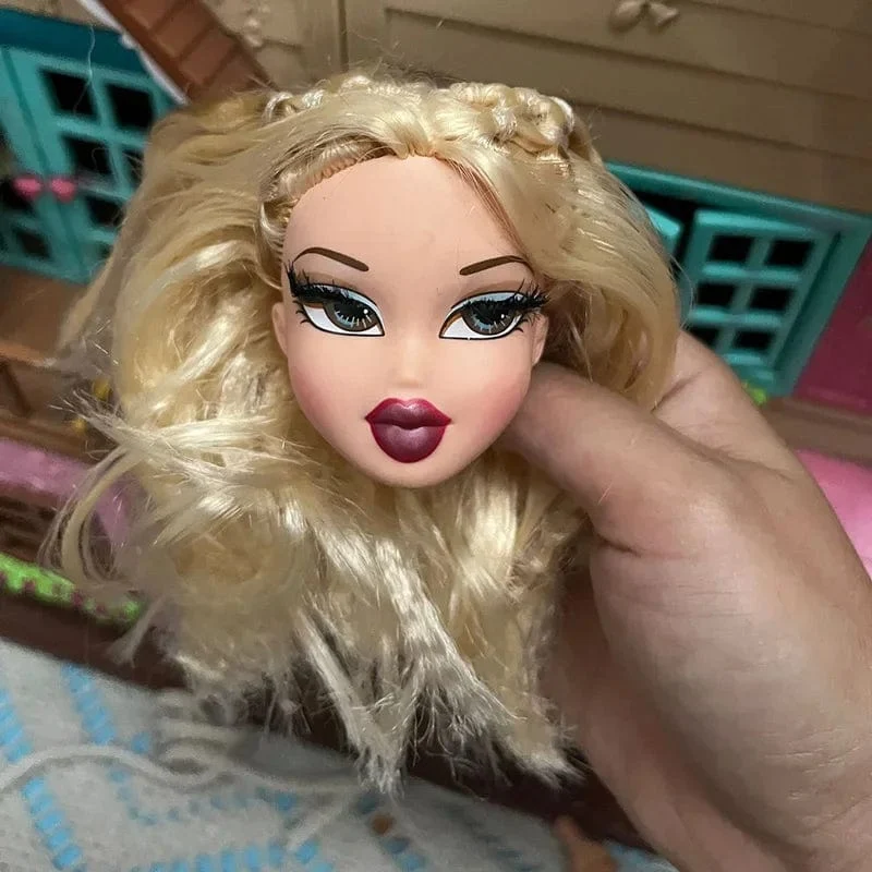 One Pieces Kopf Mädchen Puppenkopf 1/7 Bjd mit Sex Mund Diy Ankleidespielzeug Zubehör