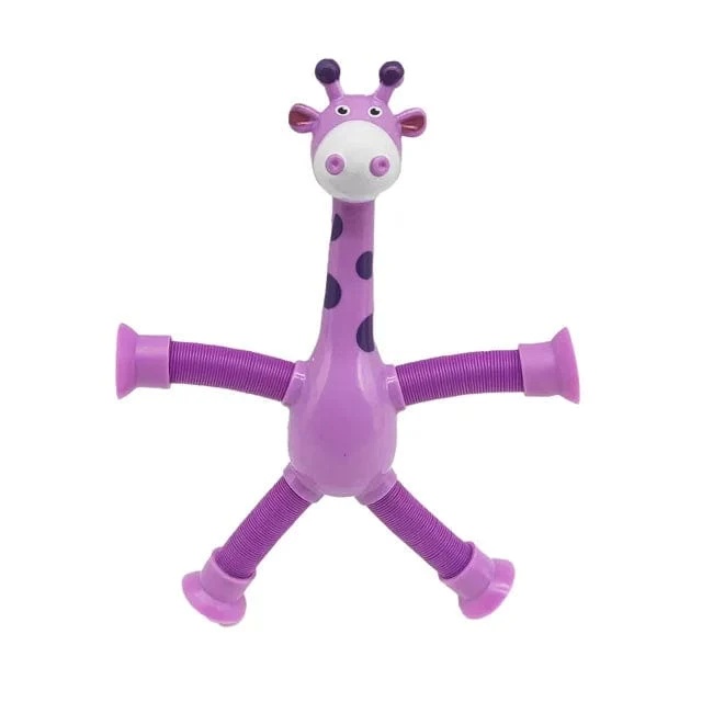 Weiches Silikon-Bausteinspielzeug, Tierform, Saugspielzeug für Kinder, Stressabbau, interaktives Eltern-Kind-Spiel, Saugnapf, Badespielzeug