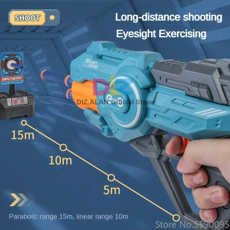 Kinder Soft Bullets Guns Spielzeug für Jungen Erwachsene Manuelle Schaumkugelpistole EVA Schaum Darts Gun Spielzeug Waffe Kinder Outdoor Schießspiel