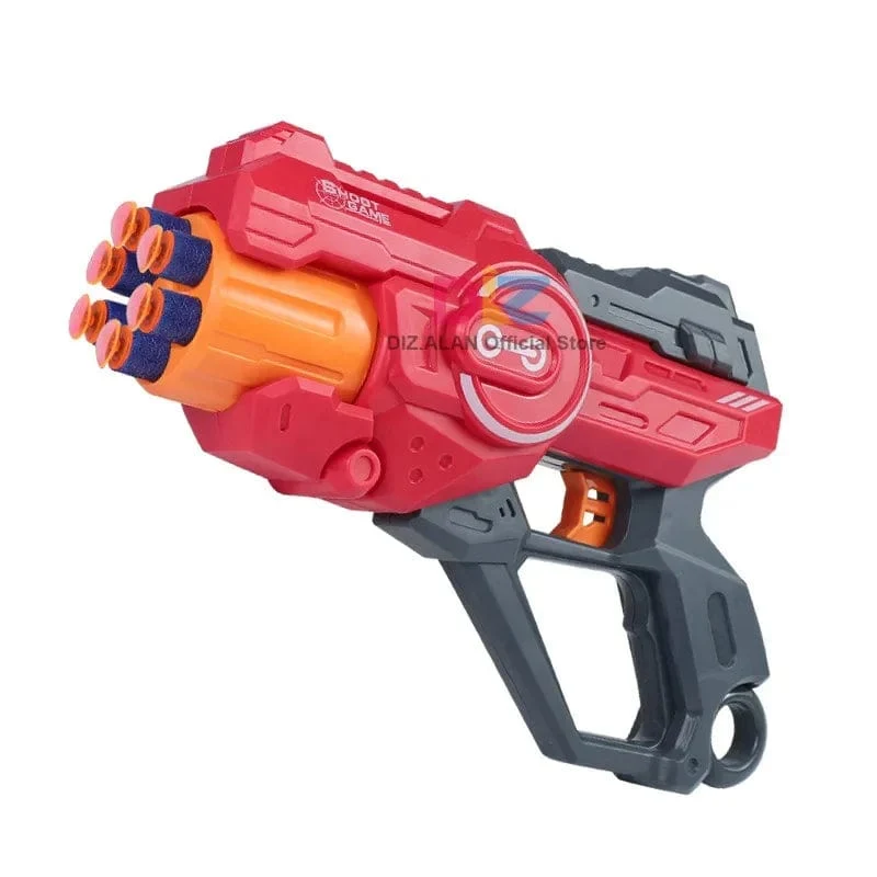 Kinder Soft Bullets Guns Spielzeug für Jungen Erwachsene Manuelle Schaumkugelpistole EVA Schaum Darts Gun Spielzeug Waffe Kinder Outdoor Schießspiel