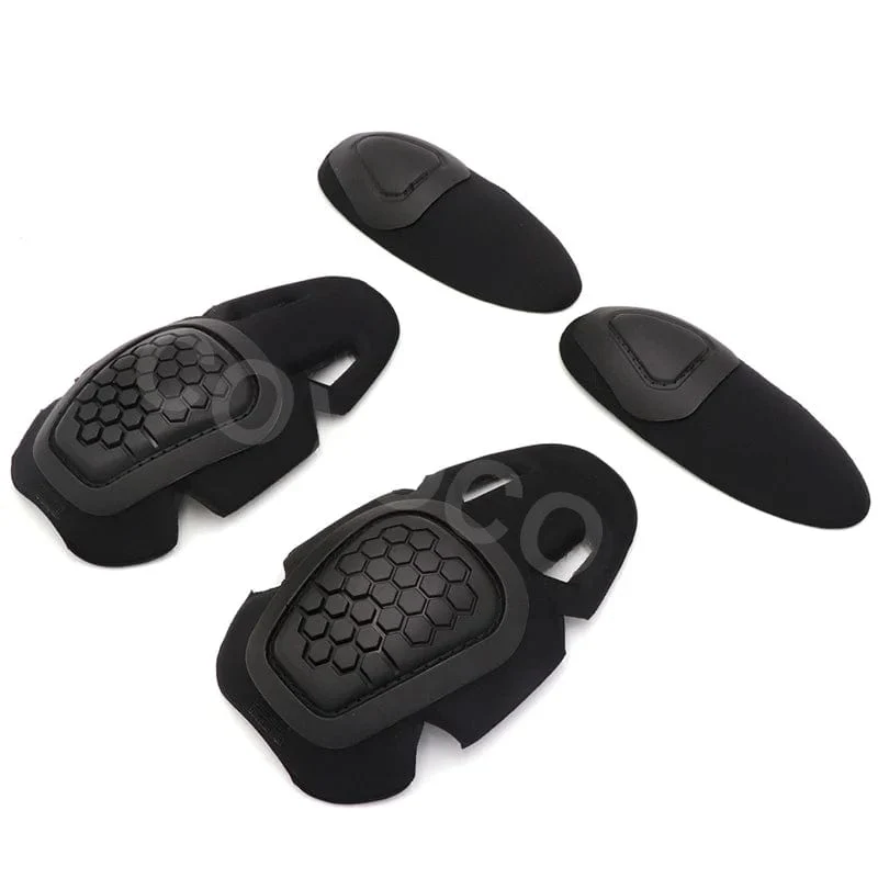 COYOCO Militärische taktische Dragon Armor G4 Froschanzug Kniestütze Pads & Ellenbogenorthese Paintball Airsoft Knieschoner interpoliertes Set