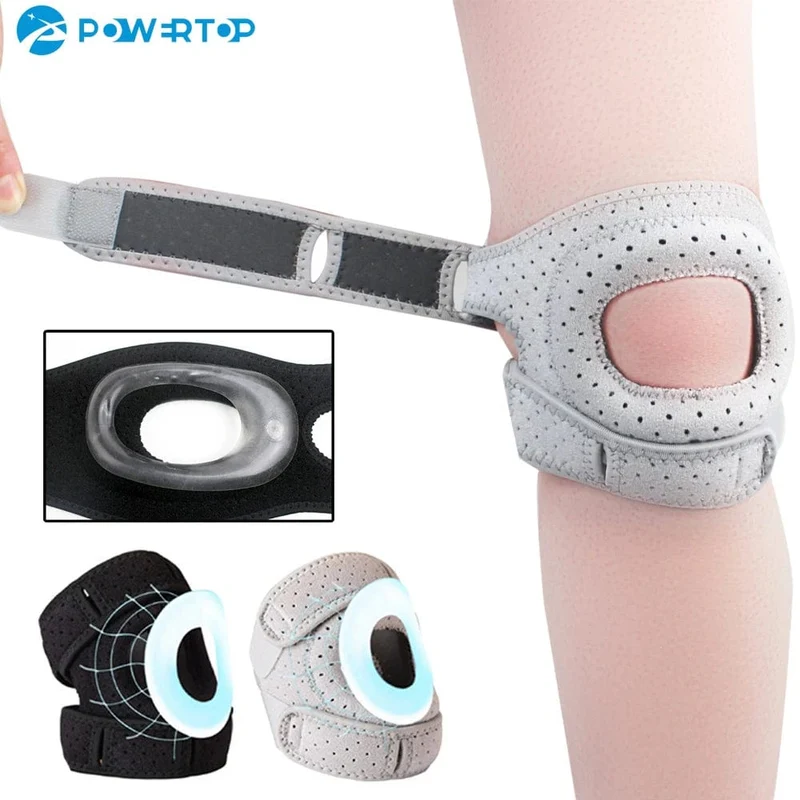 1 Stück Patella Knieorthese Knie Kompressionsmanschette Unterstützung für Frauen Männer Knieschmerzen Arthritis Schmerzen Workout Knieschutz Knieschützer