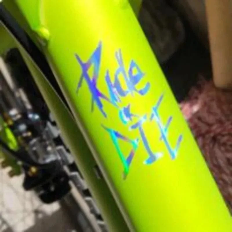 1/2/3 Stück MTB Fahrradrahmenaufkleber Ride or Die Oberrohraufkleber Fahrradaufkleber Dekorative Rahmenaufkleber Fahrradaufkleber Fahrradaufkleber