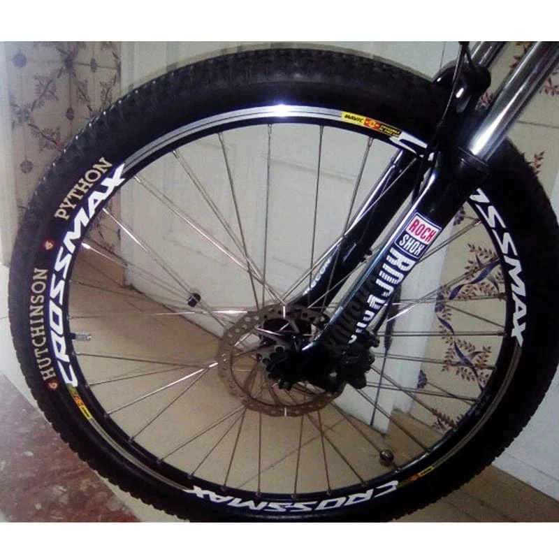 MAVIC CROSSMAX SL PRO MTB-Radaufkleber, Breite 18 mm, PRO-Fahrrad-Radaufkleber, Fahrradaufkleber für zwei Räder, MTB-Felgenaufkleber