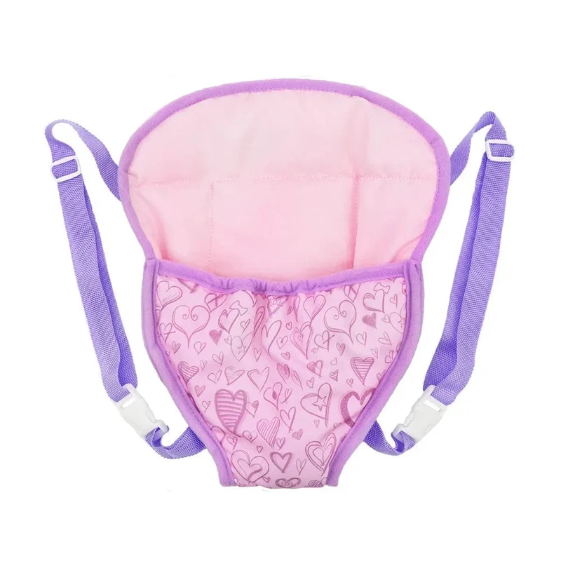 Puppenzubehör zum Ausgehen, Tragetasche, Puppenzubehör für 43 cm große Baby-Neugeborenen-Puppe, Mädchen, für 18-Zoll-Tasche, Puppenkleidung