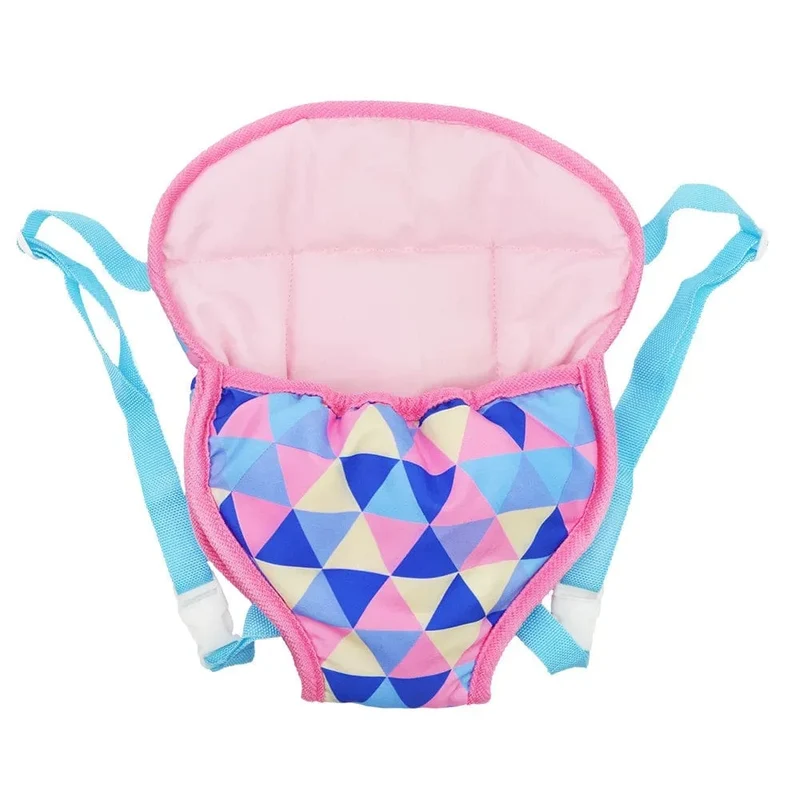 Puppenzubehör zum Ausgehen, Tragetasche, Puppenzubehör für 43 cm große Baby-Neugeborenen-Puppe, Mädchen, für 18-Zoll-Tasche, Puppenkleidung