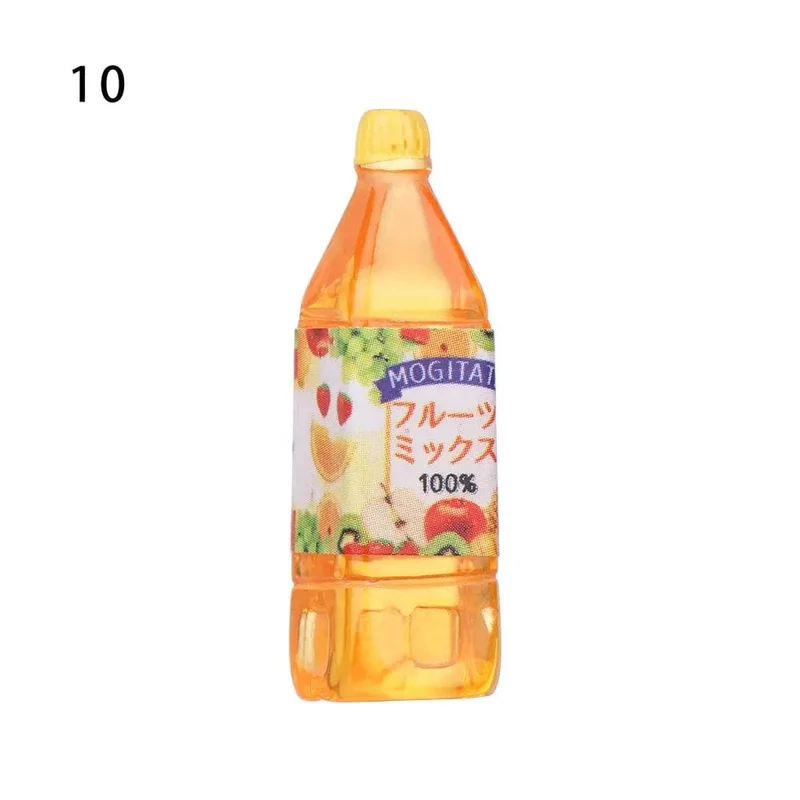 Simulations-Miniatur-Trinkmodell im Maßstab 1:12, Getränkekrug, Tasse, Kaffee, Milch, Zitrone, Wasser, Orangensaft, Puppenzubehör